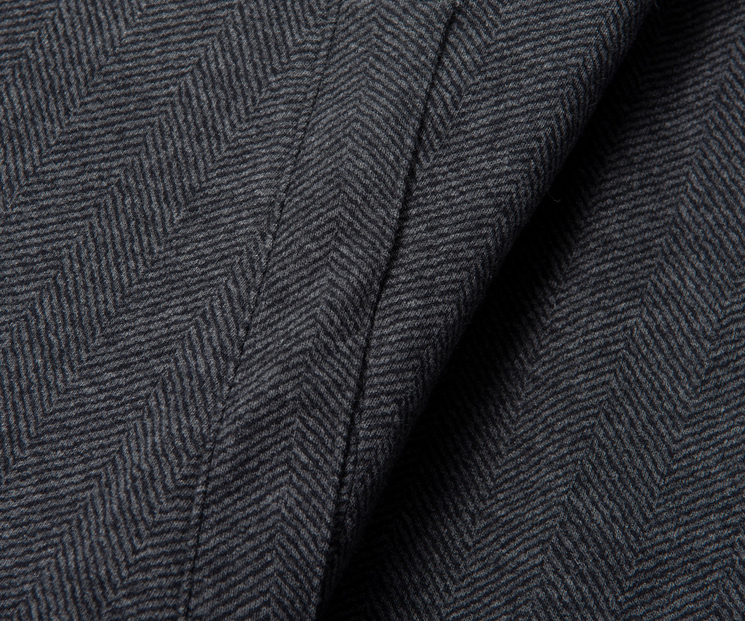 Ralph Lauren Grey Herringbone Full Zip Bomber