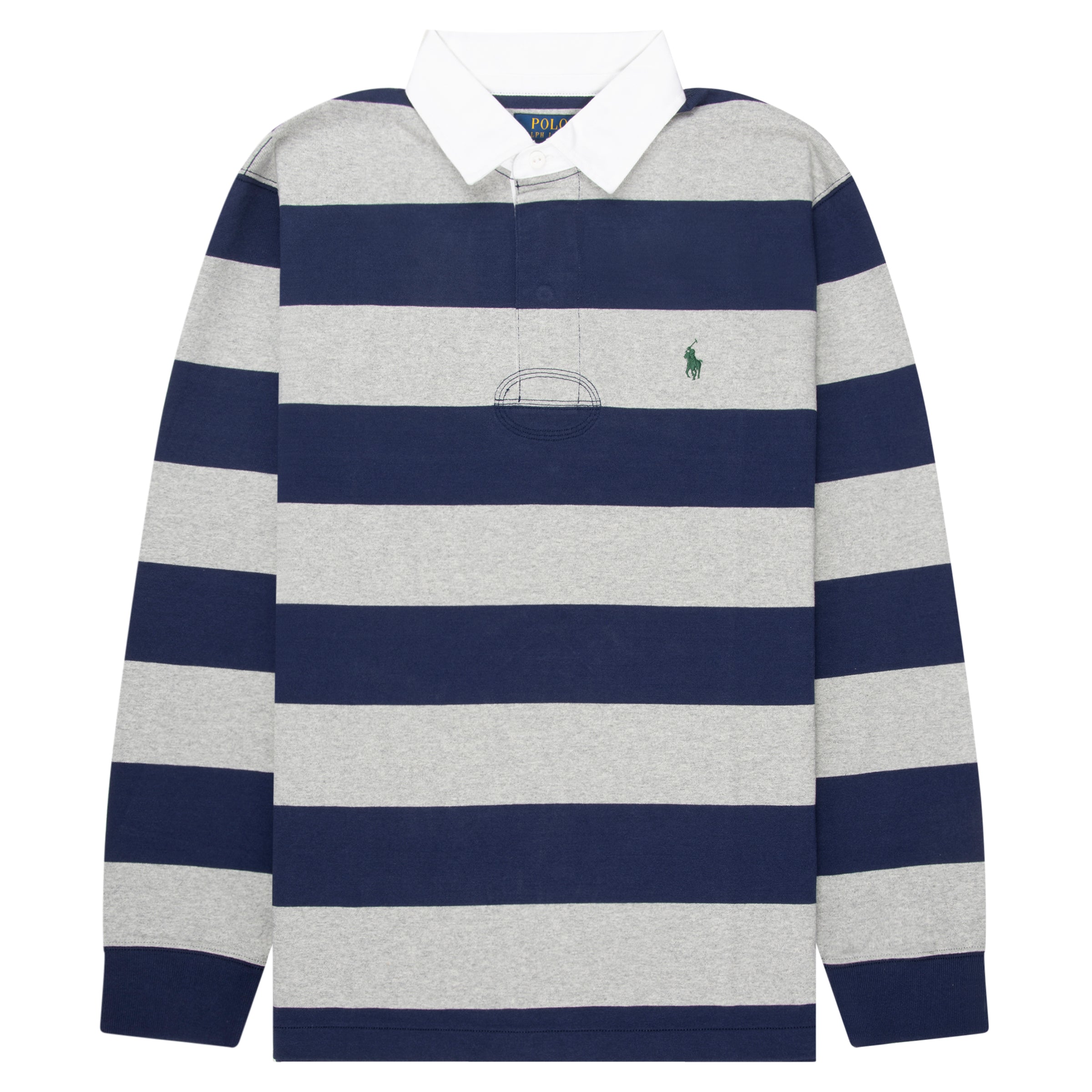 Ralph Lauren Blue/ Grey Rugby Shirt