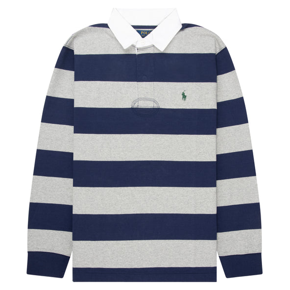 Polo Ralph Lauren Blue/ Grey Rugby Shirt