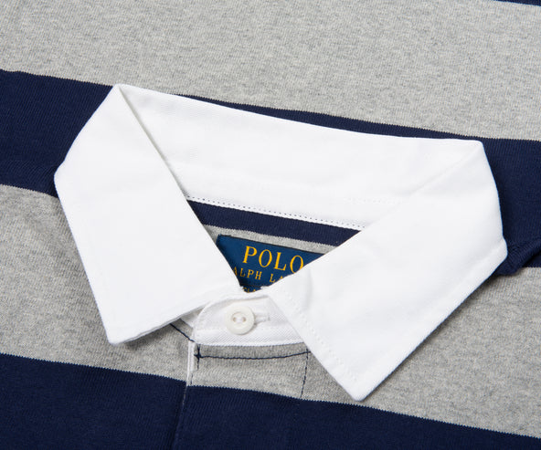 Polo Ralph Lauren Blue/ Grey Rugby Shirt
