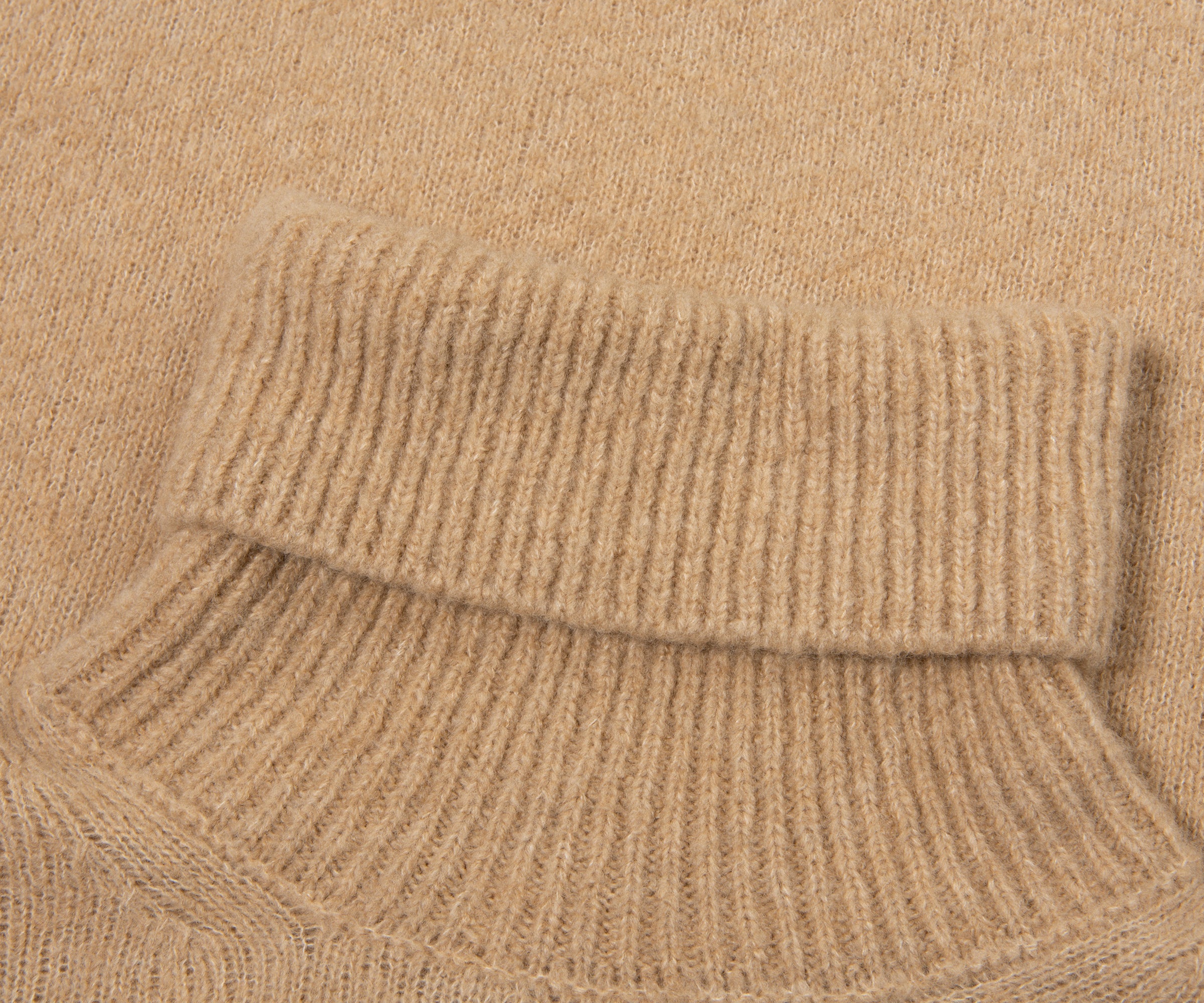 Moncler Caramel  Knitted Roll Neck