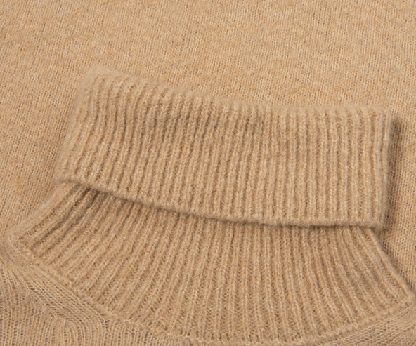 Moncler Caramel  Knitted Roll Neck