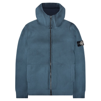 Stone Island Blue Presidents Corrosion 5100079 Knit Jumper