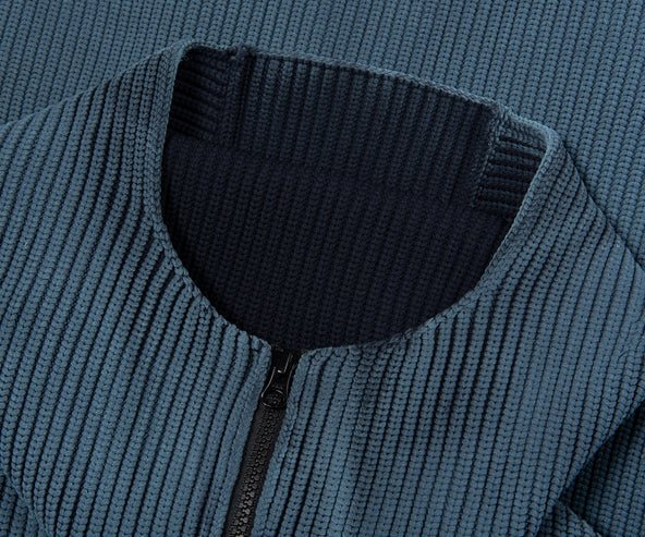 Stone Island Blue Presidents Corrosion 5100079 Knit Jumper