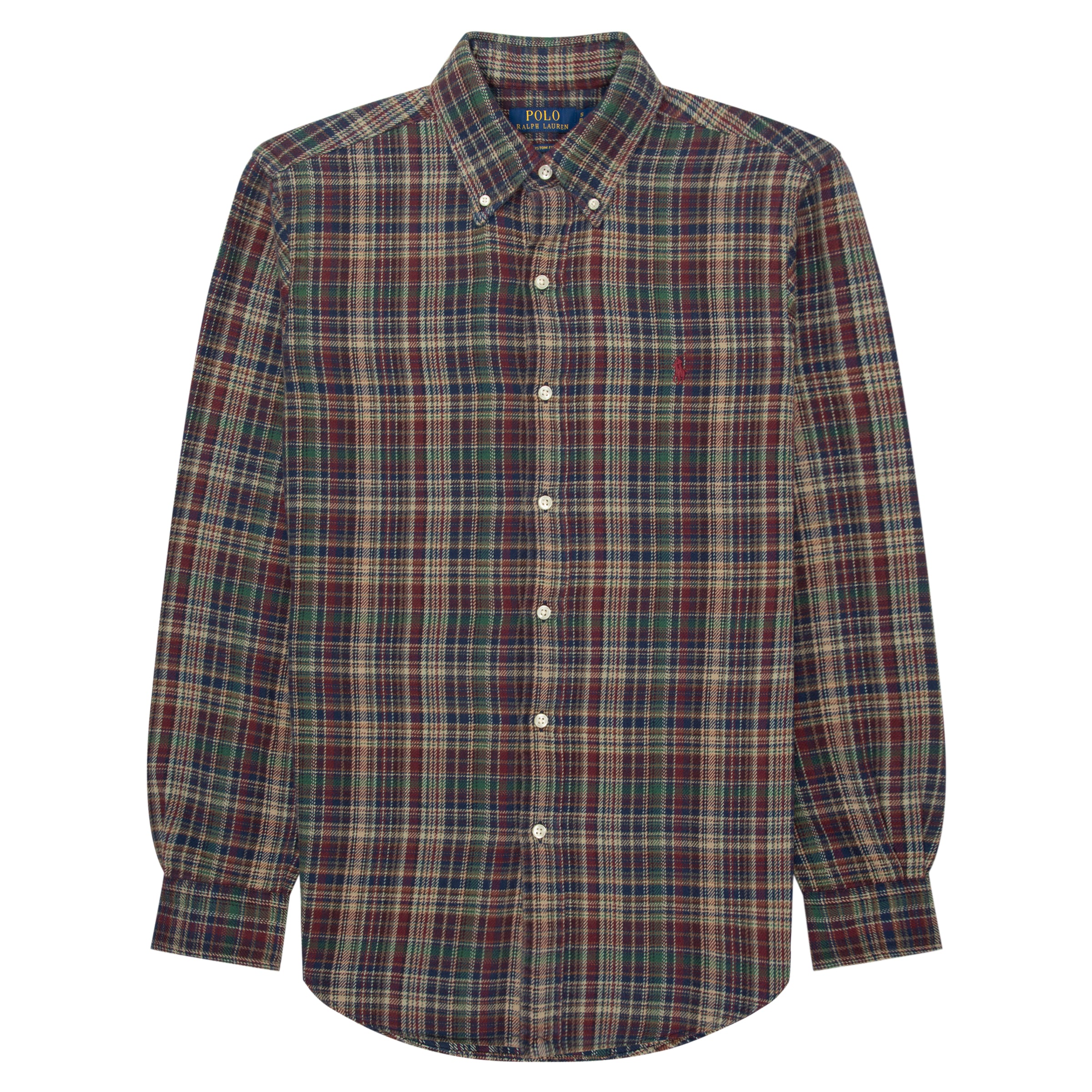 Ralph Lauren Multi Plaid Soft Wool Shirt