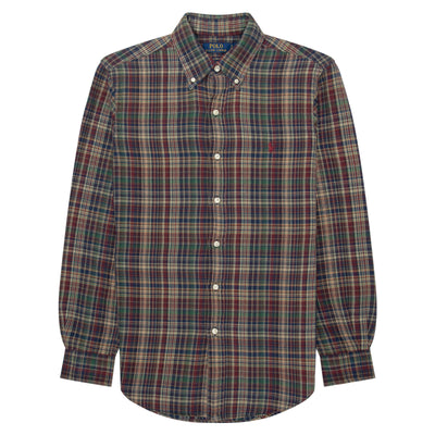 Polo Ralph Lauren Multi Plaid Soft Wool Shirt