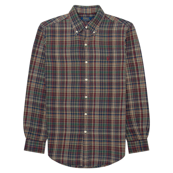 Polo Ralph Lauren Multi Plaid Soft Wool Shirt