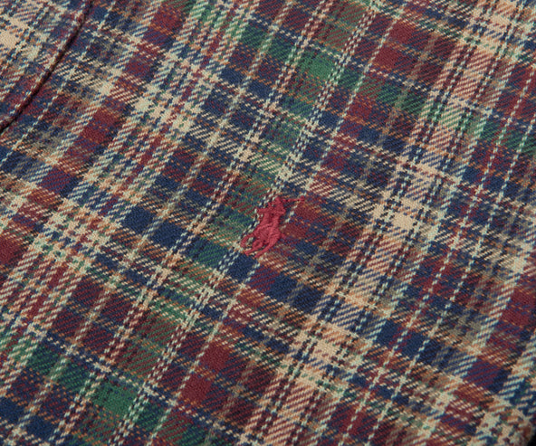 Polo Ralph Lauren Multi Plaid Soft Wool Shirt