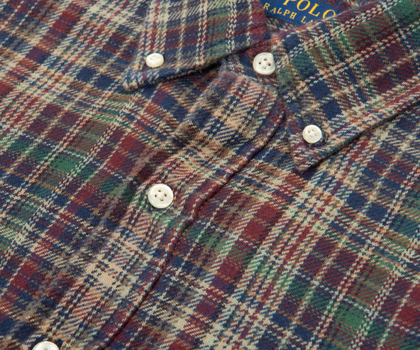 Polo Ralph Lauren Multi Plaid Soft Wool Shirt