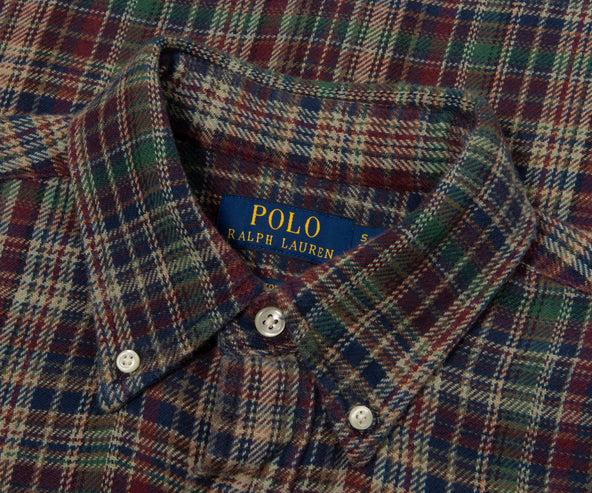 Polo Ralph Lauren Multi Plaid Soft Wool Shirt