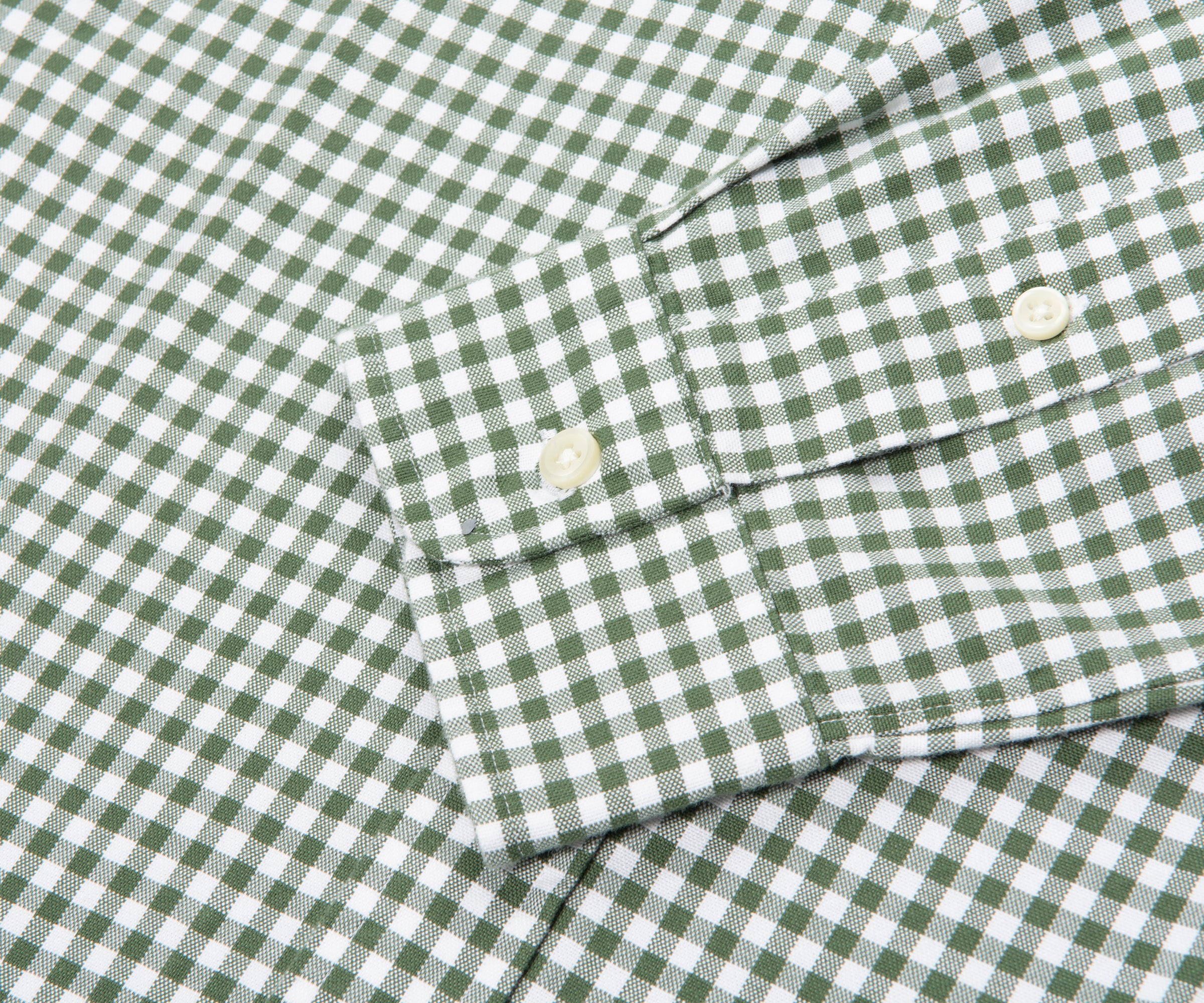Ralph Lauren Green/White Gingham Shirt