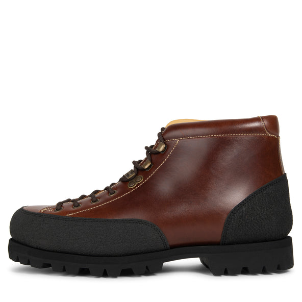 Paraboot Yosemite brown leather ankle boots | Pockets