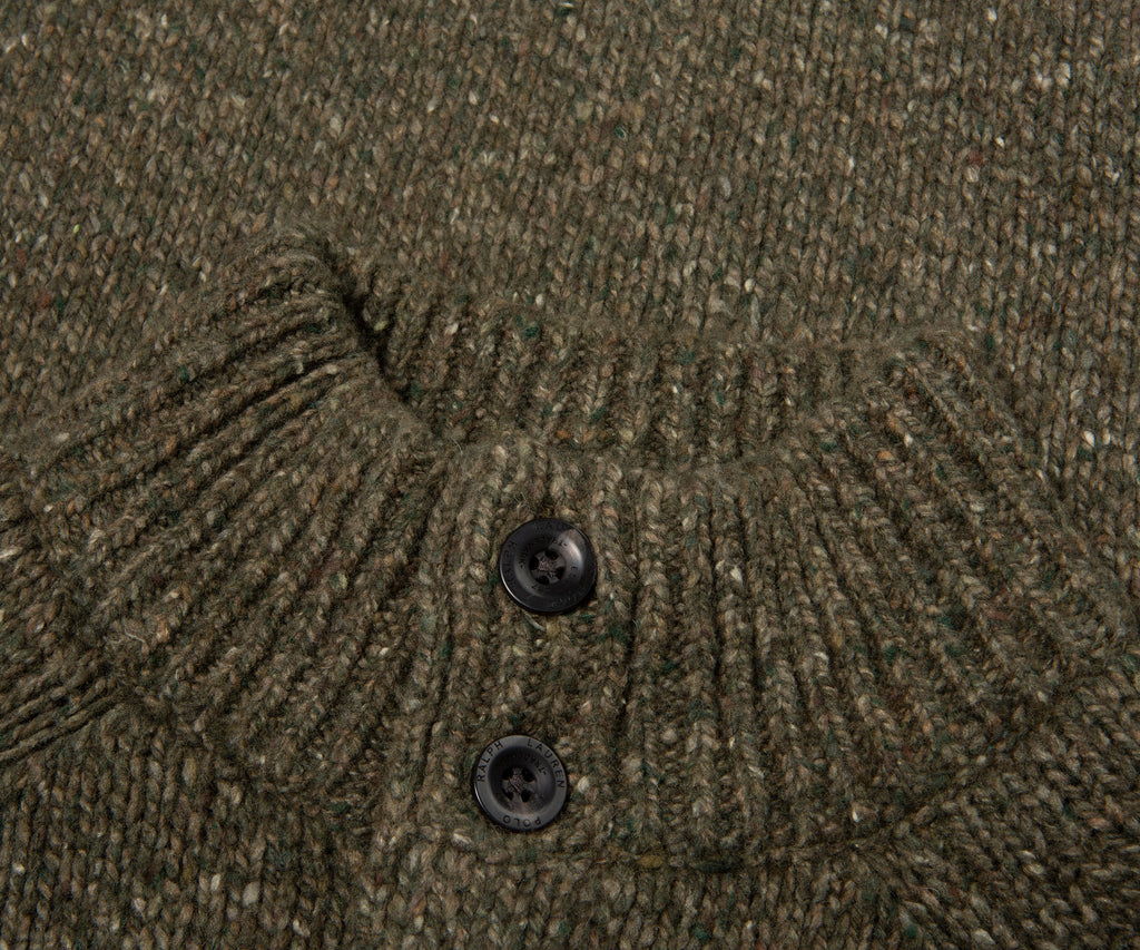 Ralph Lauren Green Knitted Cardigan
