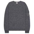 Moncler Grey Speckled Nylon Pocket Jumper