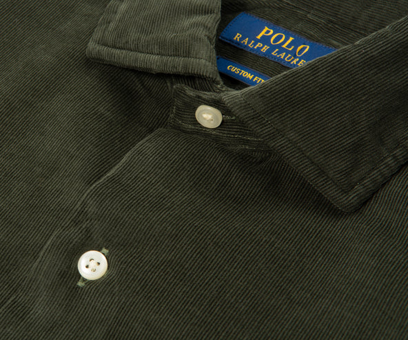 Polo Ralph Lauren Moss Green Corduroy Shirt