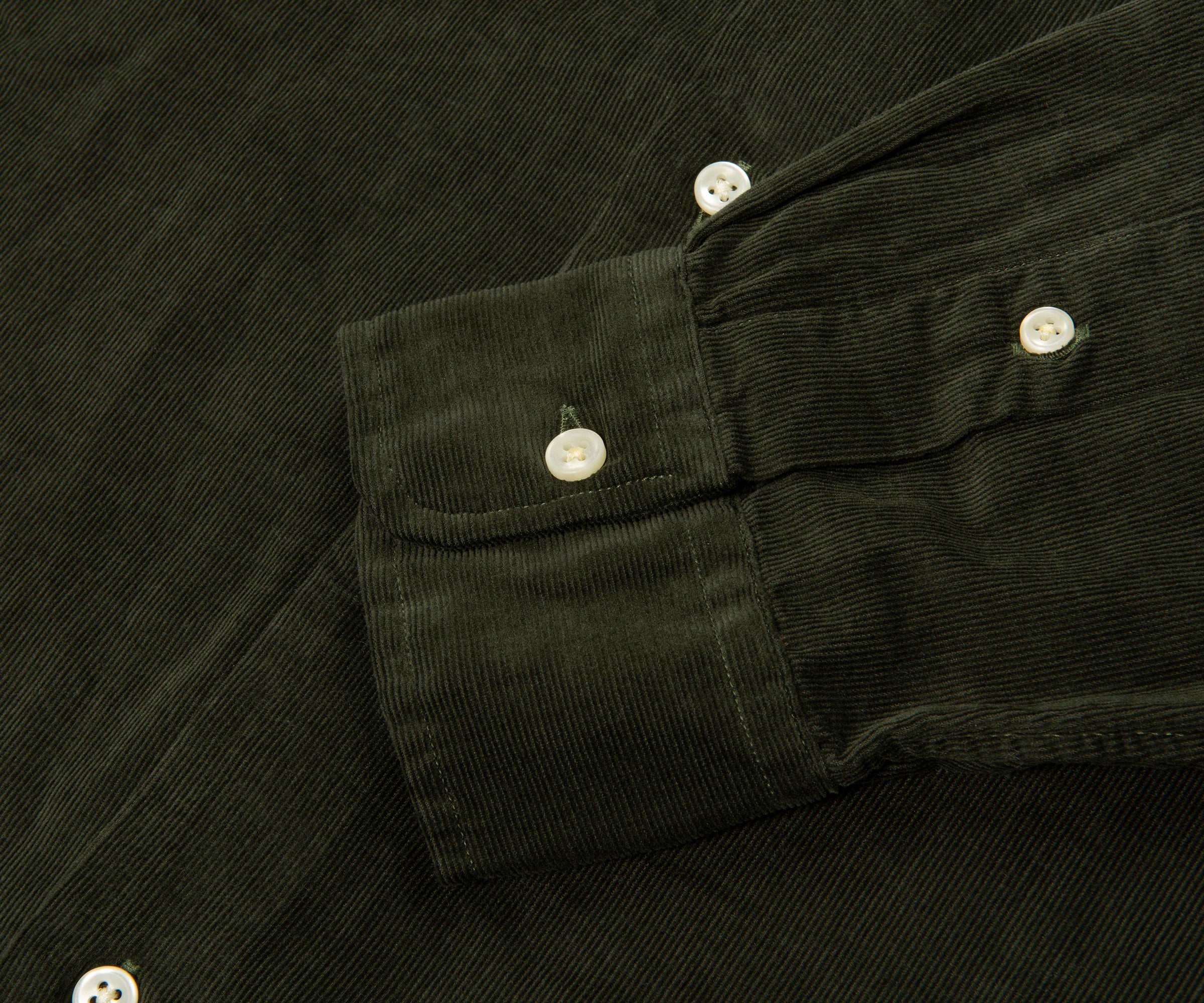 Ralph Lauren Moss Green Corduroy Shirt