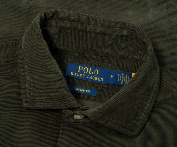 Polo Ralph Lauren Moss Green Corduroy Shirt