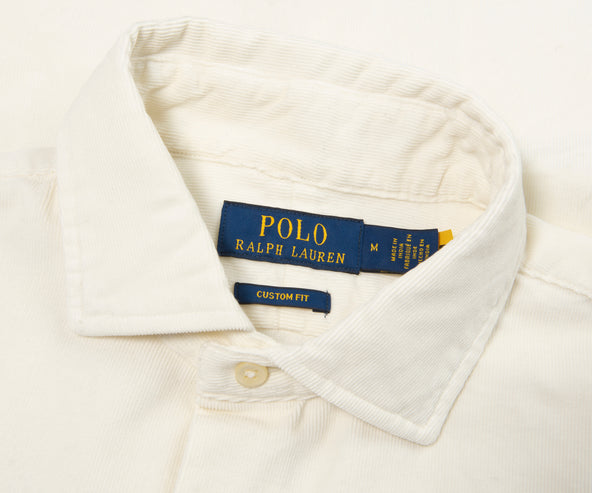 Polo Ralph Lauren Off White Corduroy Shirt