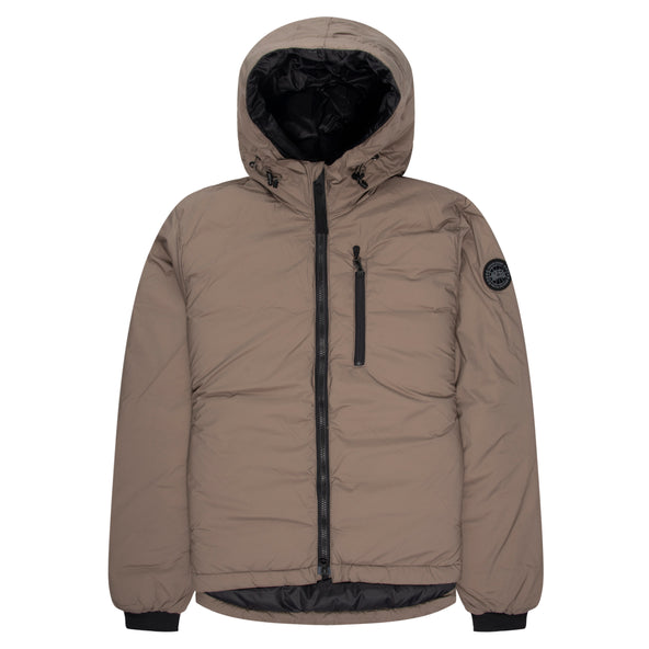 Canada Goose Taupe Lodge Hooded Puffer