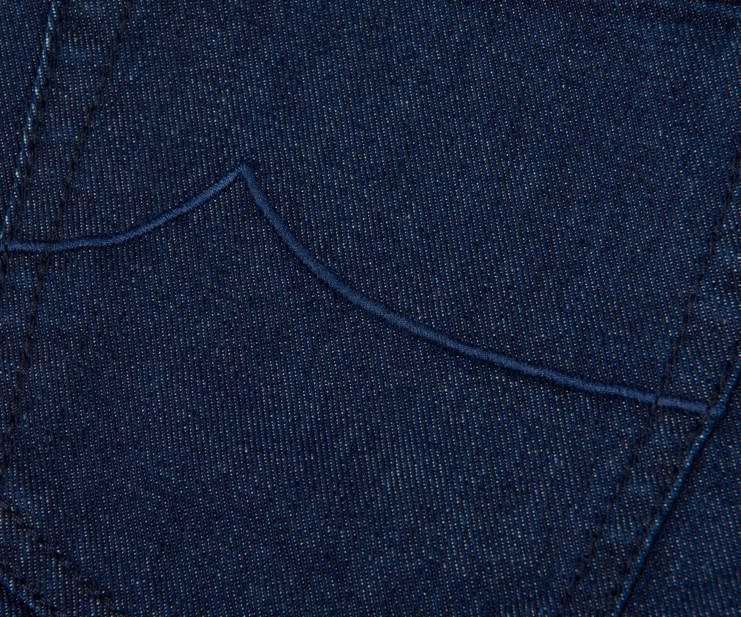 Jacob Cohen Bard Suede Patch Slim Fit Jeans Denim Blue