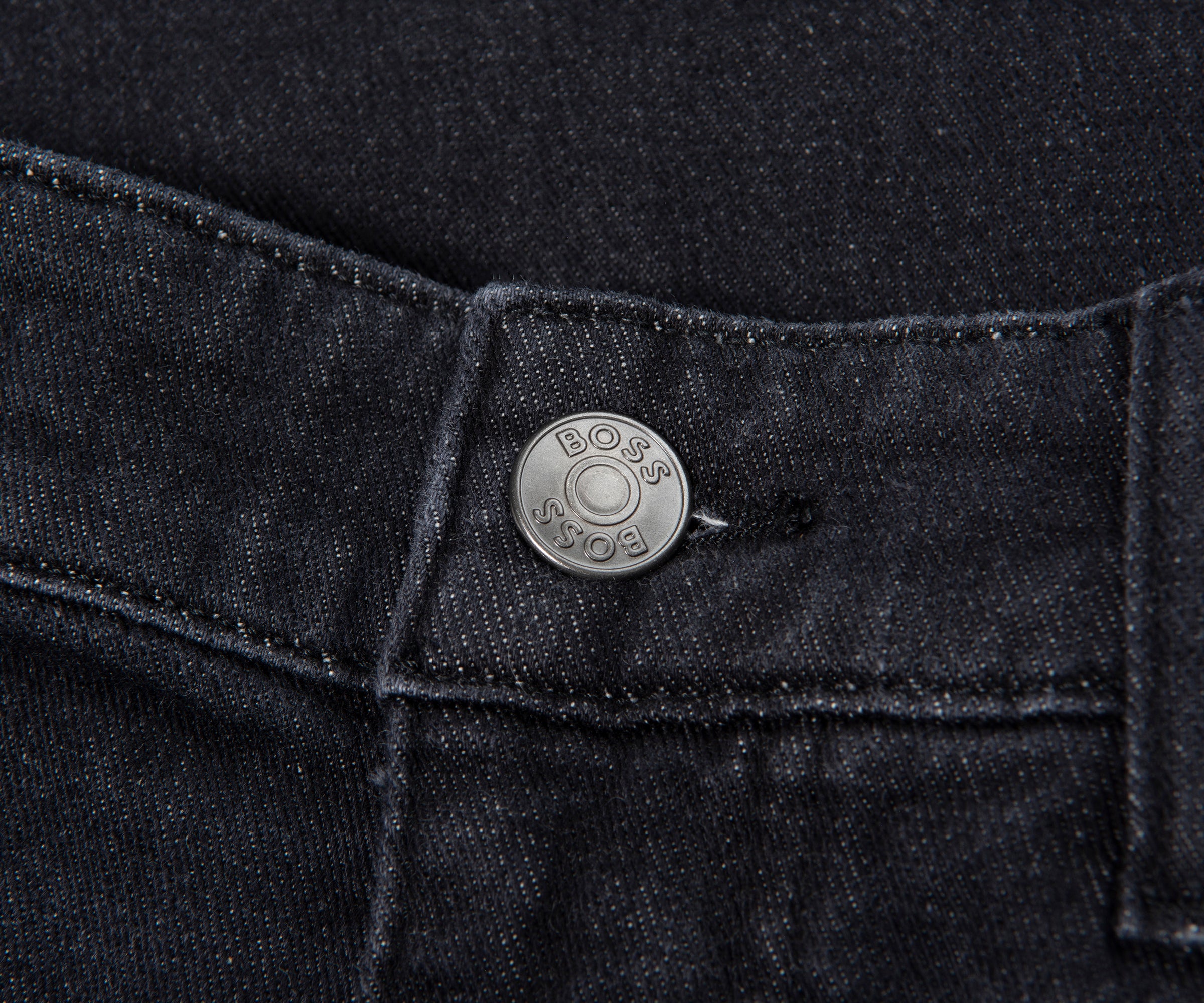 Boss Dark Grey H Delaware Slim Jeans