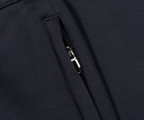 Armani Navy Travel Track Bottoms