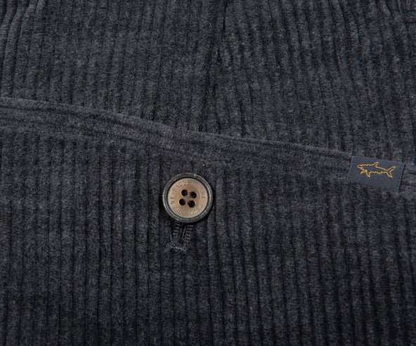 Paul & Shark Grey Soft Cord Trousers