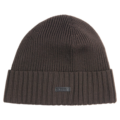Boss Chocolate Fati Wool Beanie