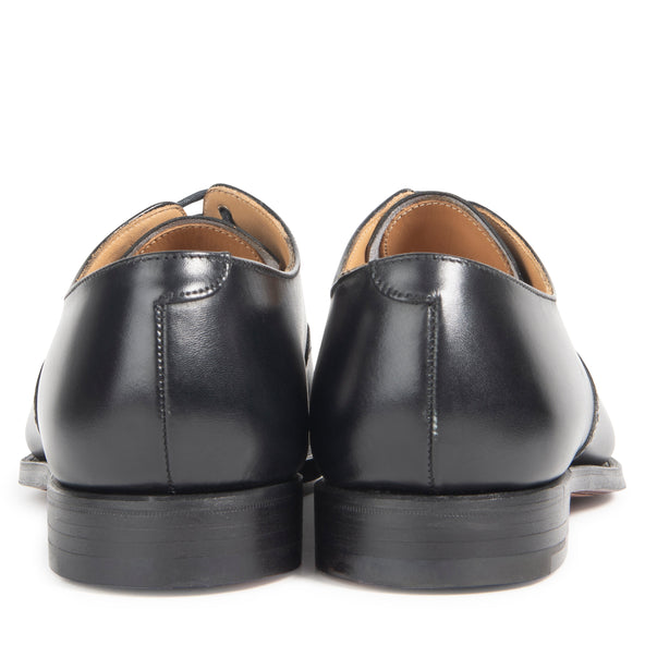 Crockett & Jones Edgware Punched Medallion Shoe Black