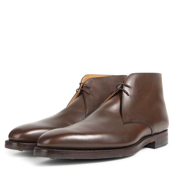Crockett & Jones Tetbury Leather Ankle Boot Brown