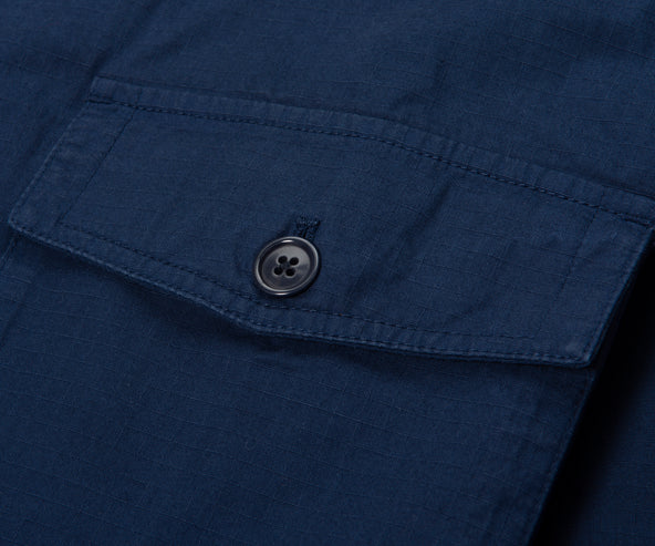 Norse Project Folke Navy Overshirt