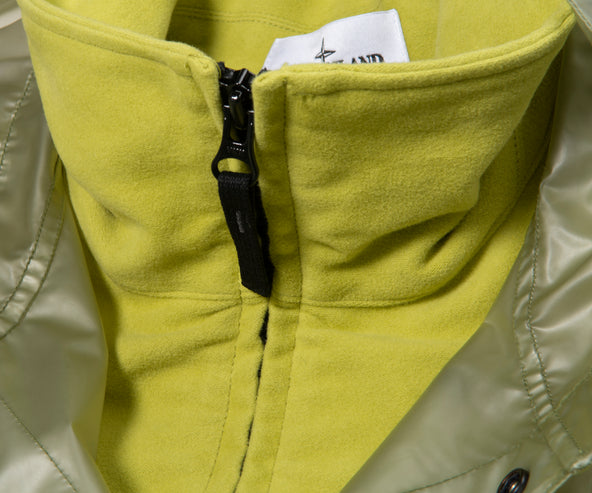 Stone Island Fern Translucent Cover Cotton Moleskin Jacket