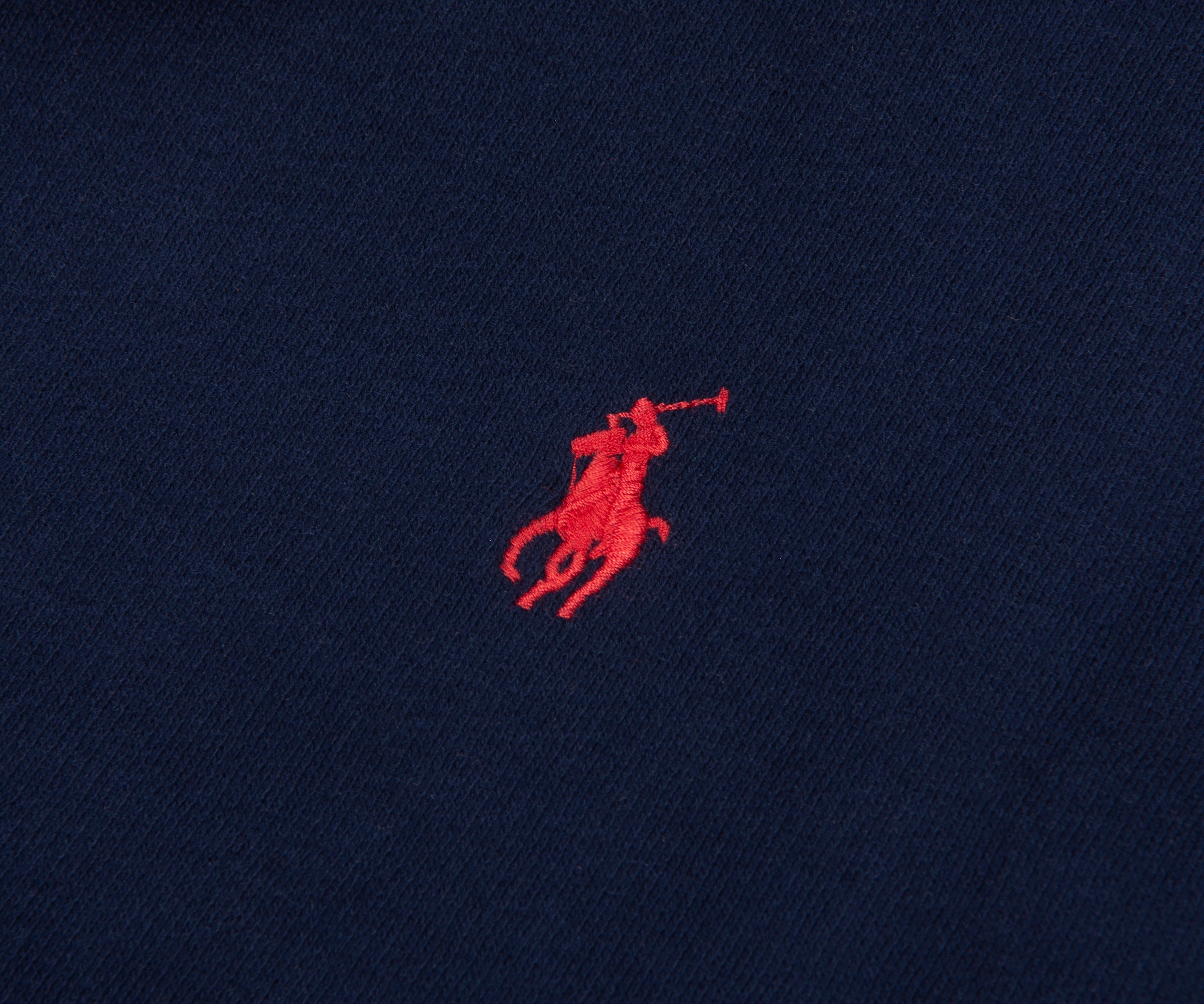 Ralph Lauren Navy Fleece Hoodie