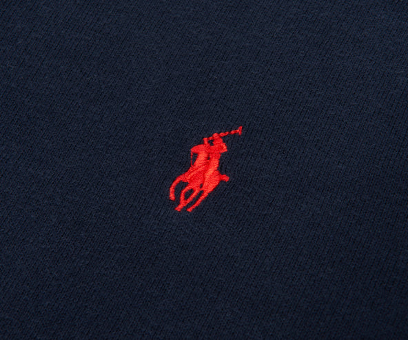 Polo Ralph Lauren Navy LS Polo