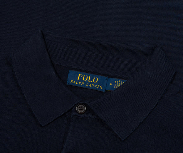 Polo Ralph Lauren Navy LS Polo