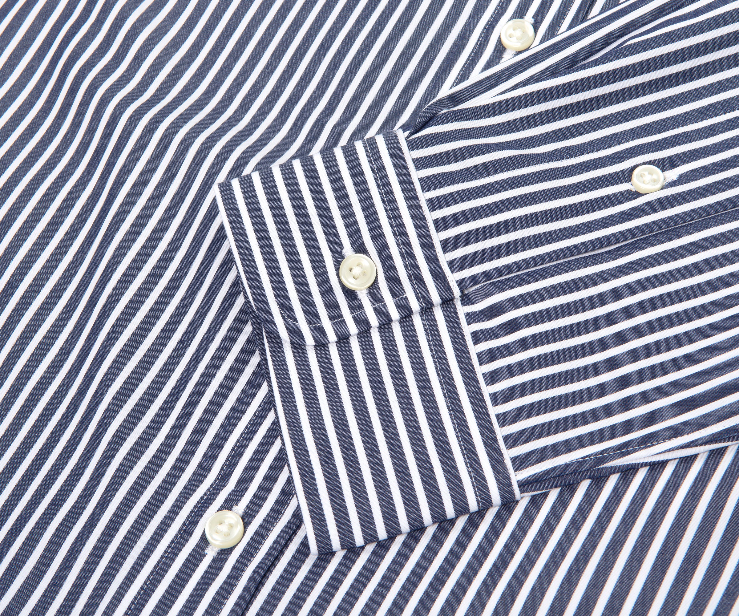 Ralph Lauren Blue/ White Striped Shirt