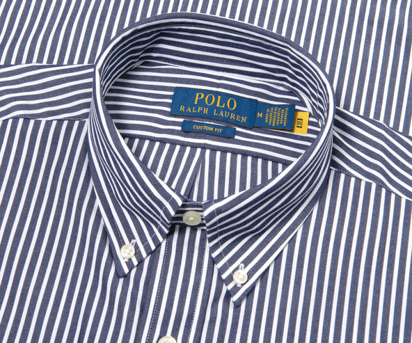 Polo Ralph Lauren Blue/ White Striped Shirt