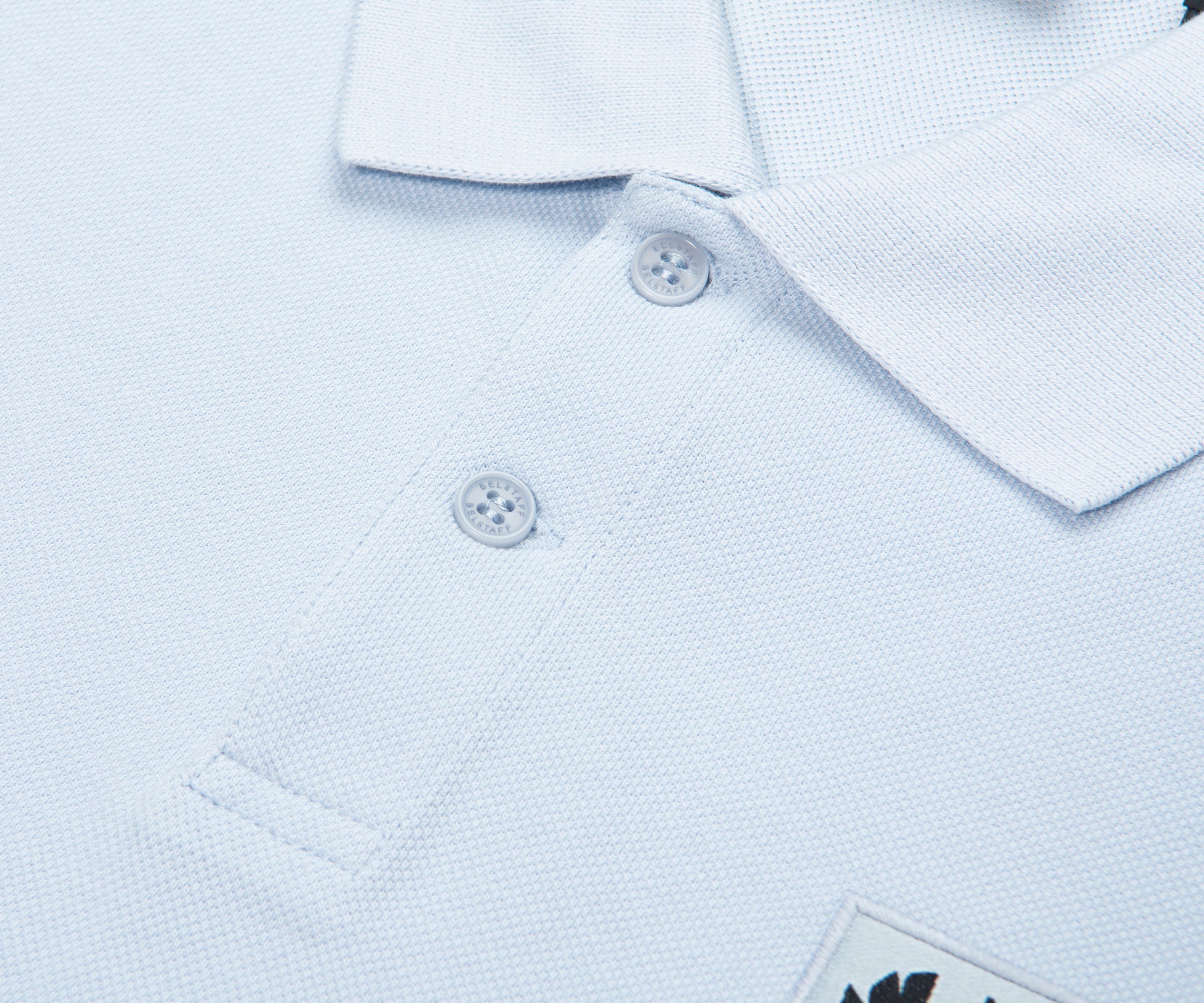 Belstaff Sky Blue Polo Shirt