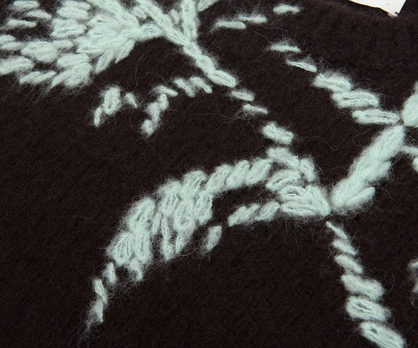 Dries Van Noten Brown Mouche Knitwear