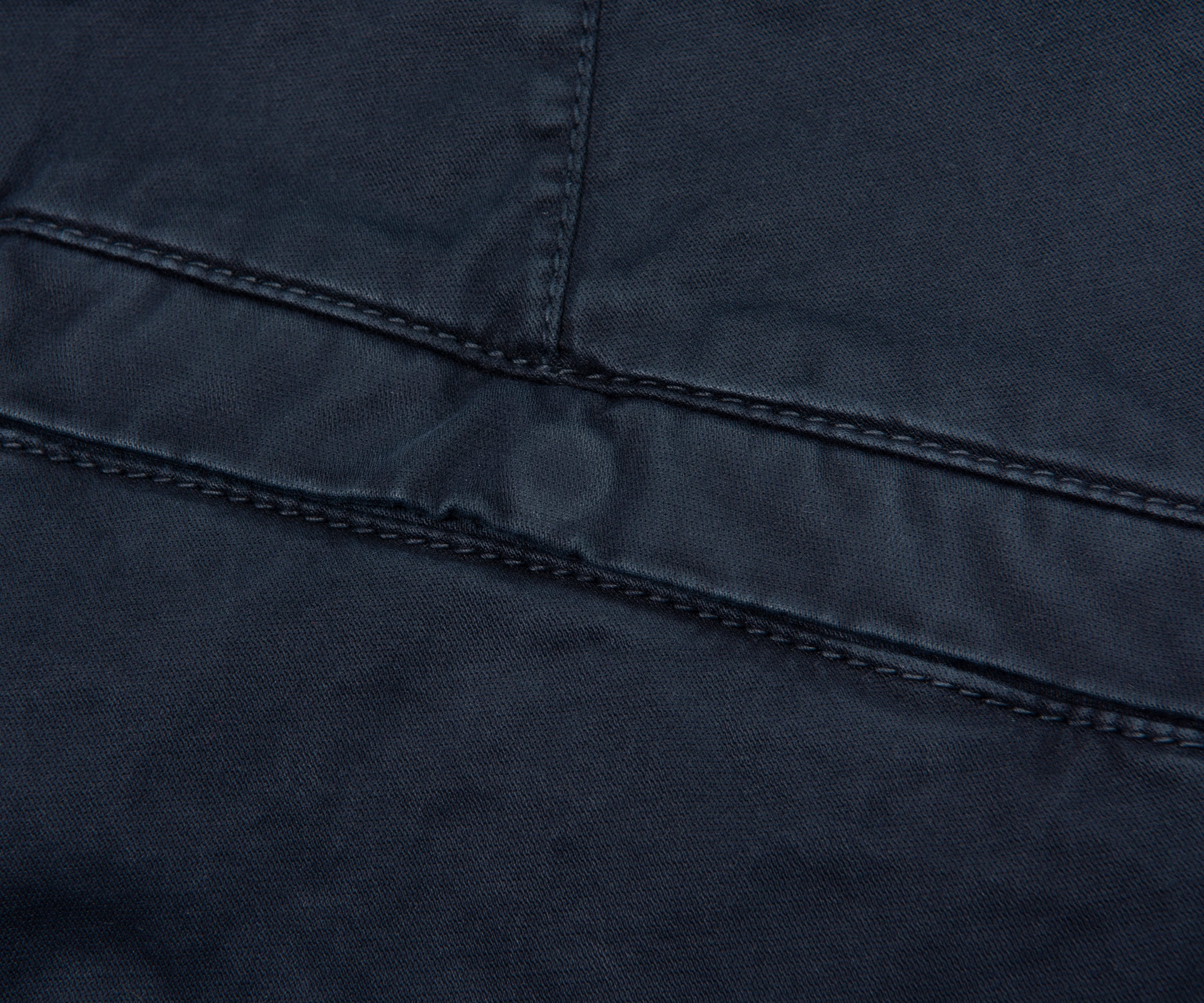 Stone Island Navy Stretch Cotton Shorts