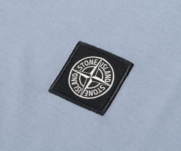 Stone Island Avio Blue Box Logo T-Shirt
