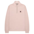 Belstaff Dusk Pink 1/4 Zip Sweatshirt