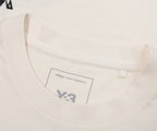 Y-3 Off White Clustered Side Logo T-Shirt