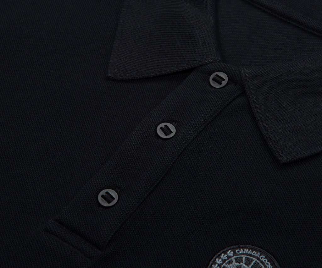 Canada Goose Beckley Black Polo