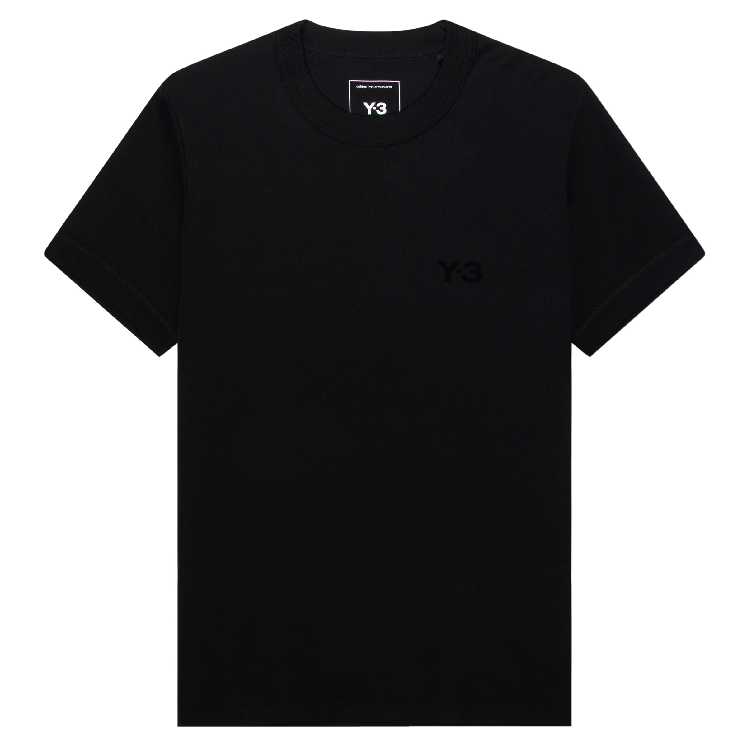 Y-3 Black Classic Logo Slim T-shirt