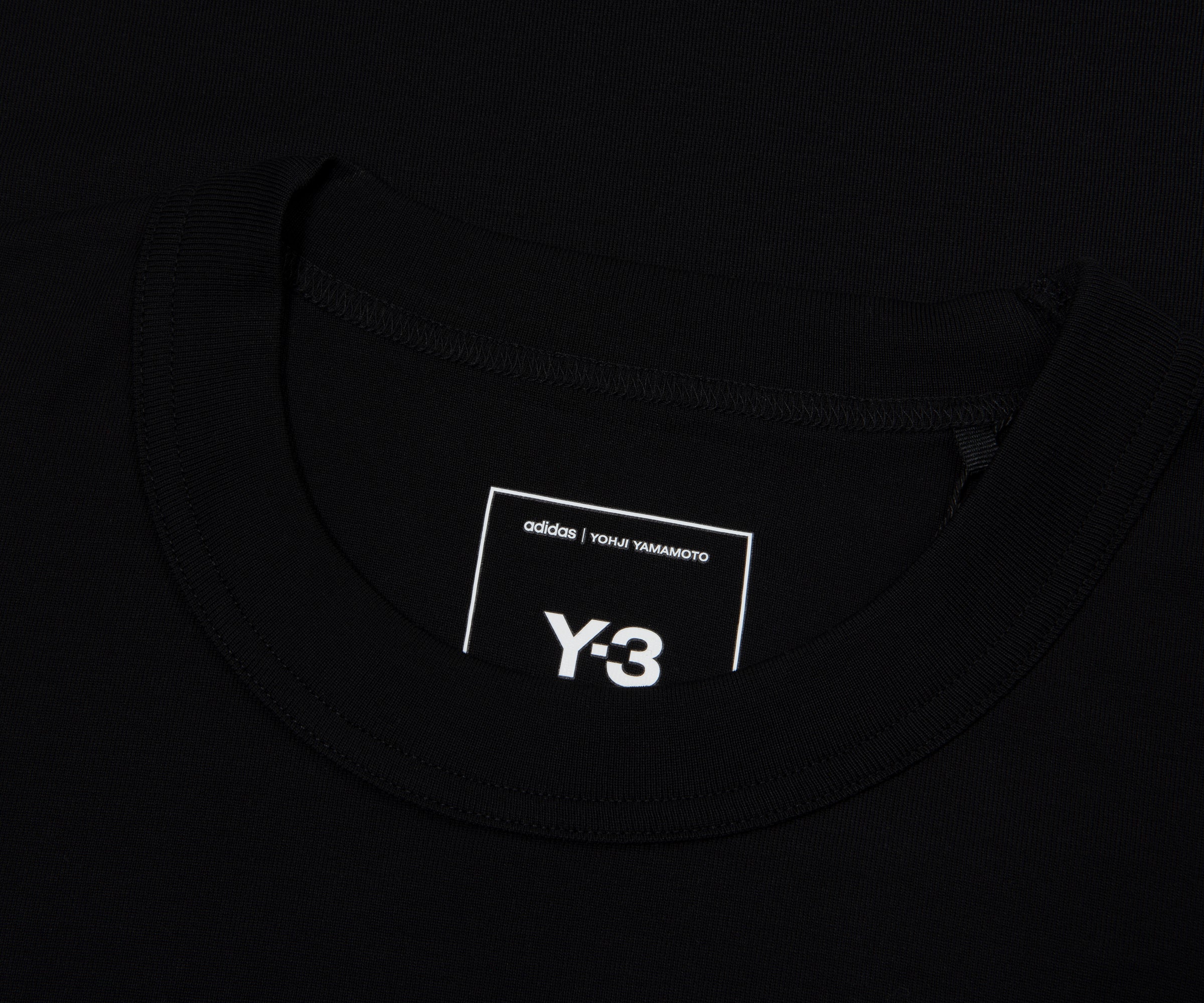 Y-3 Black Classic Logo Slim T-shirt