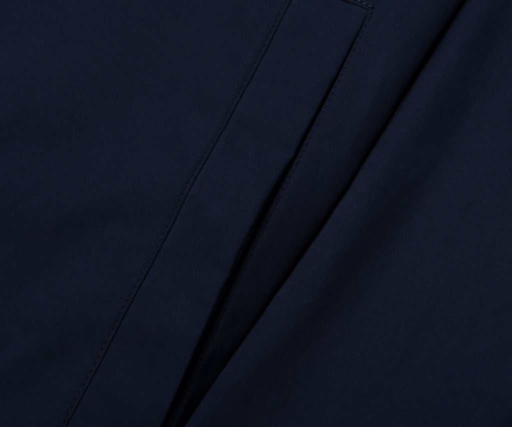 Moncler Navy Arinell Embroidered Logo Overshirt