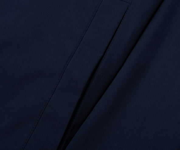 Moncler Navy Arinell Embroidered Logo Overshirt