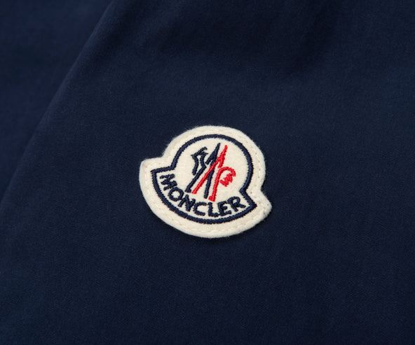 Moncler Navy Arinell Embroidered Logo Overshirt