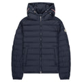 Moncler Navy Vermeille Detailed Hood Puffer Coat
